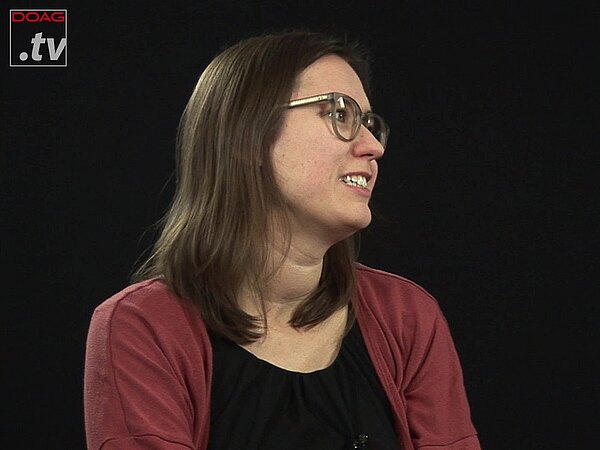 Carolin Hagemann im DOAG.tv-Interview auf DOAG 2019 Konferenz + Ausstellung